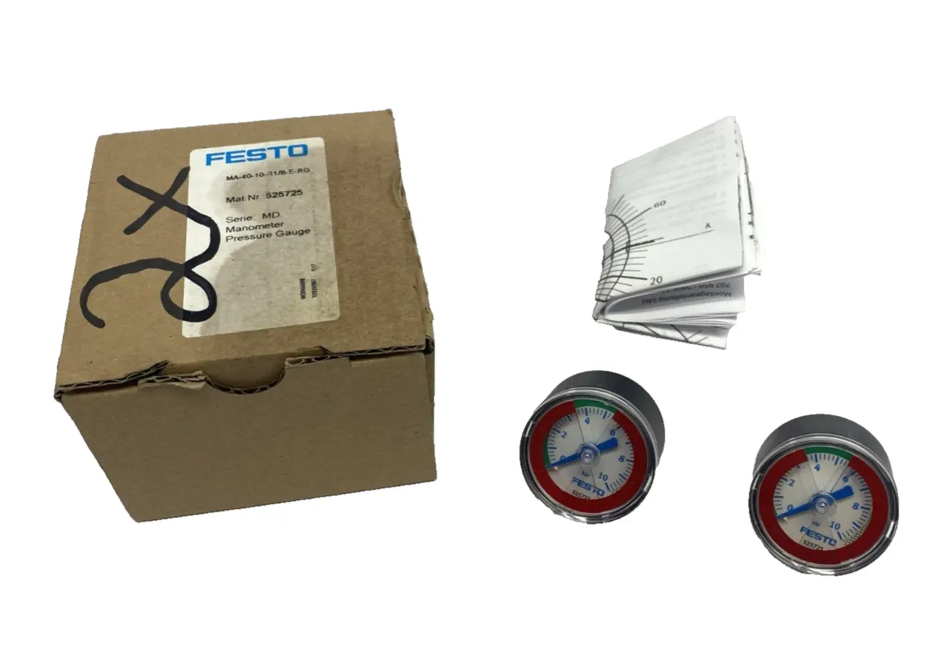 New | in-Stock Festo 525725 Lab Manometers Michigan US | Maverick Industrial Sales #1392415