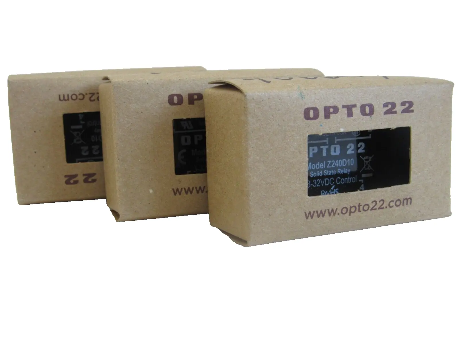 NEW LOT OF 3 OPTO 22 Z240D10 SOLID STATE RELAY 3-32VDC