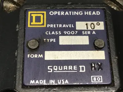 USED SQUARE D 9007-AEQ2699