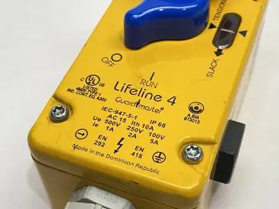 Used Allen-Bradley Ser. E Guardmaster Lifeline 4 Cable Pull Switch Relays & Switches Michigan US | Maverick Industrial Sales #1397812