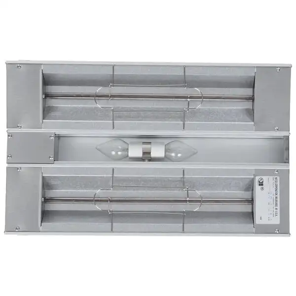 New | in-Stock Hatco New Hatco GRAHL-24D Glo-Ray 24" Aluminum Infrared Food Warmer 120/240V - TH1 Heat Lamps (Food) Illinois US | Falcon Restaurant Supply #1374888