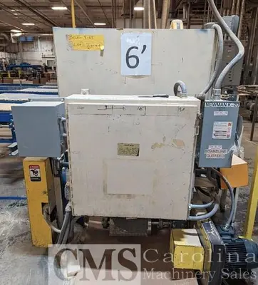 USED NEWMAN K-20 TRIM SAW WITH INFEED DECK