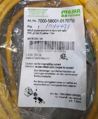 MURR 7000-58001-0170750 Conector cable Loc5E19