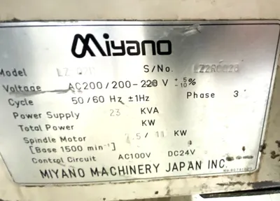 2000 MIYANO LZ-01R CNC Lathes | CNC EXCHANGE (6)