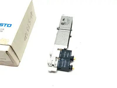 USED FESTO SOLENOID VALVE 5/3 EXHAUSTED