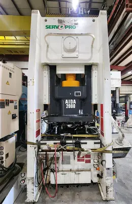 2012 AIDA NS1-2000(D) Servo Press Straight Side Single Crank Press | Universal Press & Machinery (UPM) (1)