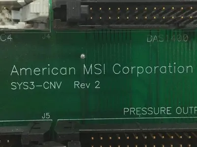 USED AMERICAN MSI SYS3-CNV