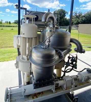 Westfalia SC 35-03-577 Hydrostop separator skid, 316SS.
