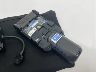 Used KEYENCE Electrostatic Sensor Main Unit w/ Ionizing Monitor Unit Sensors Michigan US | Maverick Industrial Sales #1390652