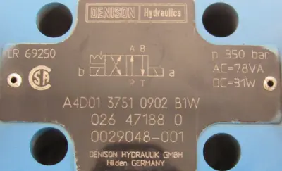 REFURBISHED DENISON A4D01-3751-0902-B1W VALVE A4D03-3C03-0406-40A1W01 026-65699