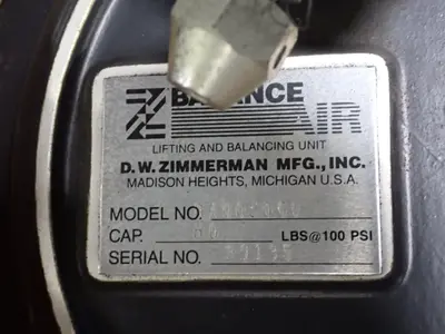 USED Z BALANCE AIR BA030080
