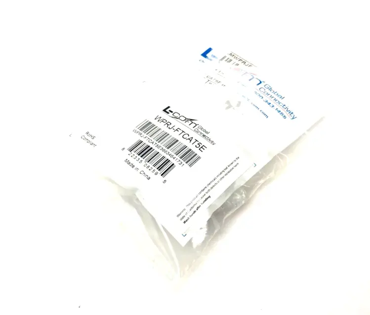 New | in-Stock L-COM FEED-THROUGH ETHERNET COUPLER IP76 RJ45 PLC Ethernet Equipment | Maverick Industrial Sales #1111231