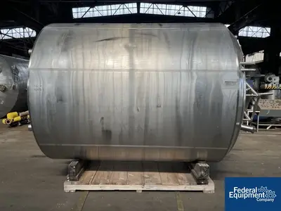 USED Cherry-Burrell 3,000 Gallon Jacketed Cherry Burrell Tank