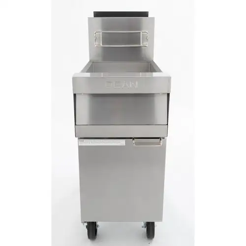 Dean 1PRG50T-SPV Gas Fryer - (1) 50 lb Vat, Floor Model, Natural Gas