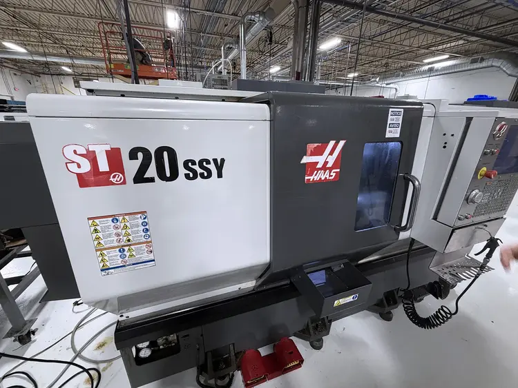 Used 2014 Haas ST-20SSY CNC Lathes Connecticut US | Machine Tool Bids #1352393