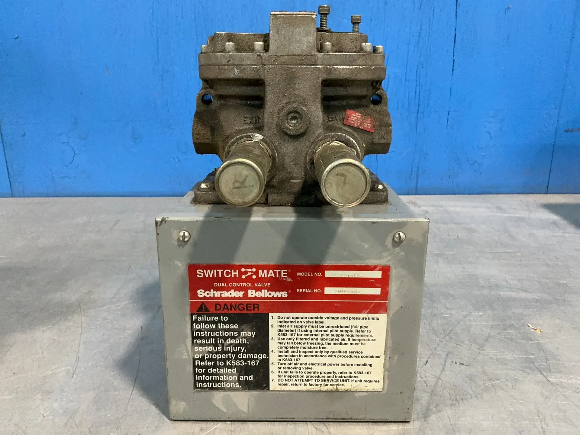 Used SCHRADER BELLOWS N4756740953 Pumps Ohio US | HGR 24 #1486721