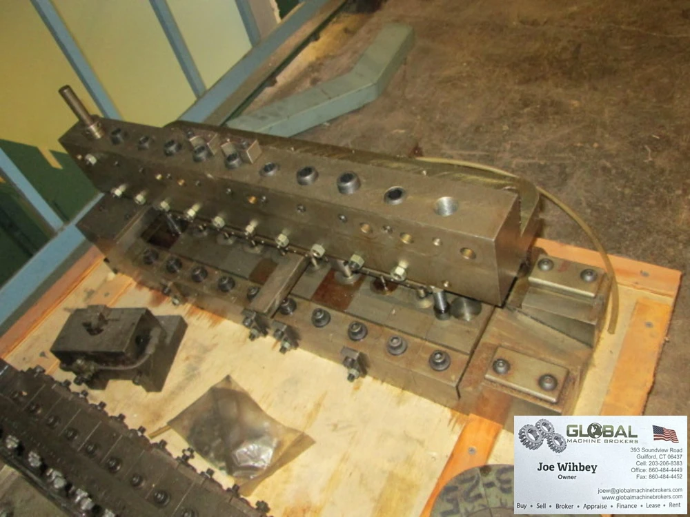 US-Baird Model 325 11 Operation Die Set 2" Pitch No Slide OR Transfer Cam