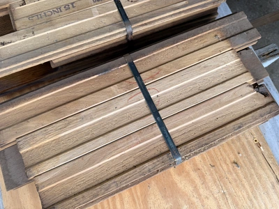 Used OAK PLANK HARDWOOD FLOORING (14) BUNDLES Flooring Equipment Michigan US | Miedema Asset Management Group #1419788