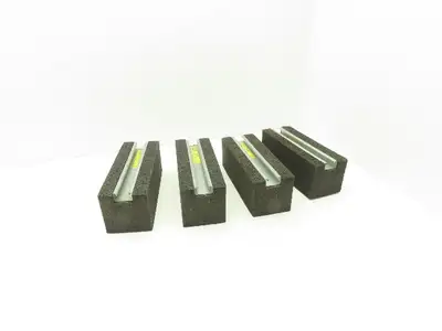 Erico PP50H4 Rooftop Pipe Support Conduit Mounting Pier 10.5x4x4" 50lb Lot of 4