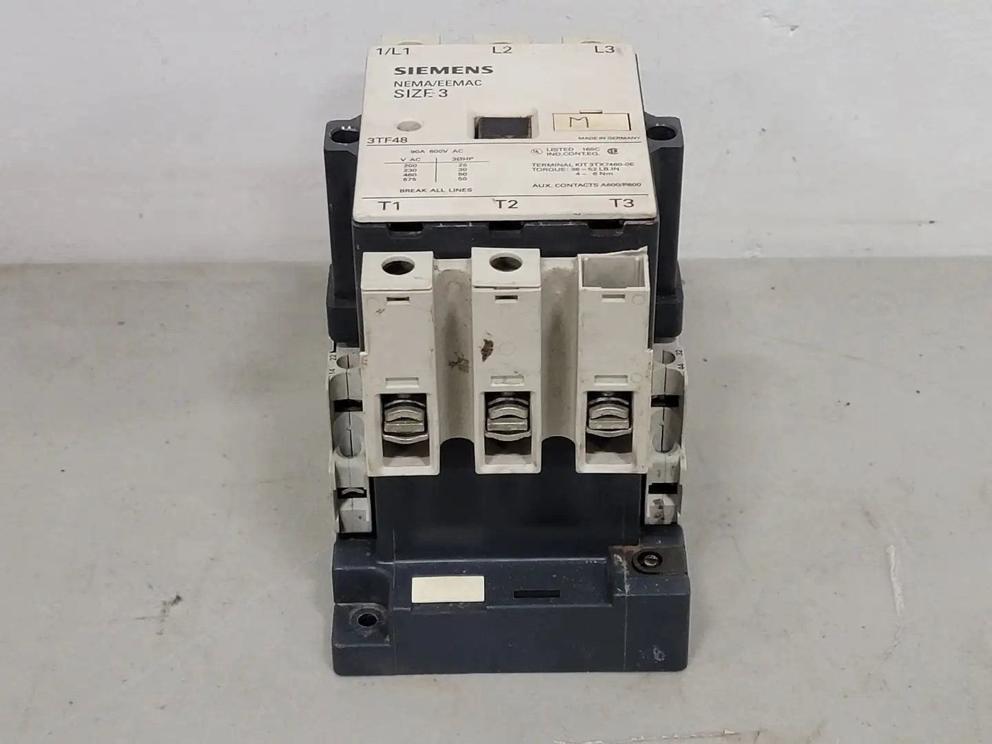 USED SIEMENS 3TF4822-0AK6