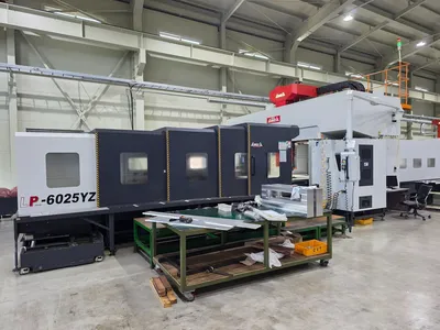 2018 AWEA LP-6025YZF MACHINING CENTERS, VERT., CNC, BRIDGE TYPE | Machinery Network (1)