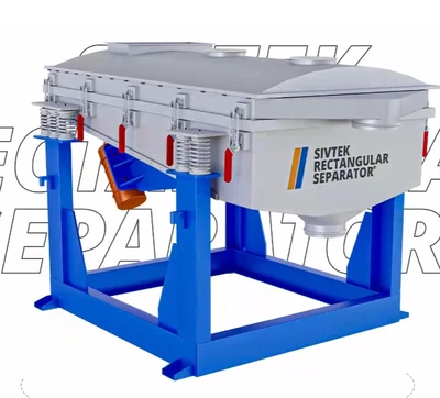 1,270mm X 2,540mm S/S New Single Deck Rectangular Sieve RBLS 50 100