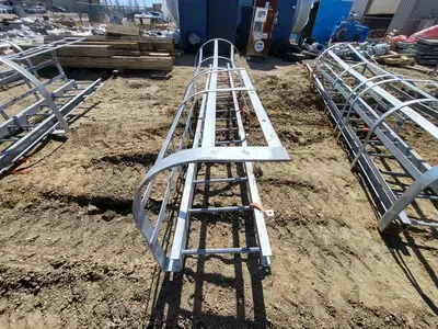 18.5ft. Steel Caged Ladder