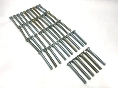 1/2"-13 x 4-1/2" Carriage Bolt Grade 2 LOT OF 46 SHELFWARE - New Other