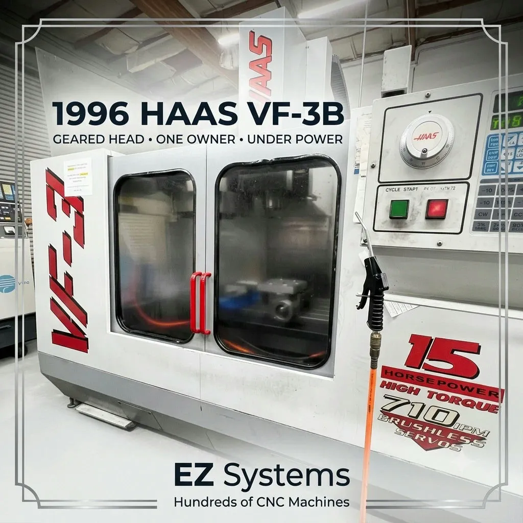 Used 1996 HAAS VF-3B Vertical Machining Centers California US | [EZ] EZ Systems #1517645