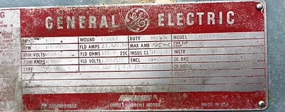 USED General Electric 5CD463HA803C800