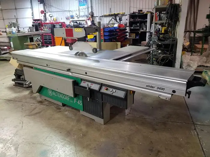 Used 2000 ALTENDORF F45 Woodworking Table Saws Wisconsin US | John G Weber Co Inc #339540
