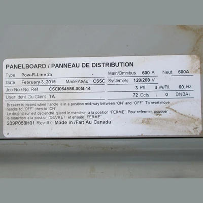 USED EATON CORPORATION POW-R-LINE 2A