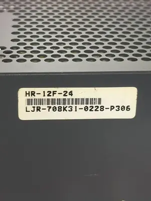 Used NEMIC LAMBDA HR-12F-24 Miscellaneous Equipment (Electrical & Power) Ohio US | Surplus Asset Holdings #1295351