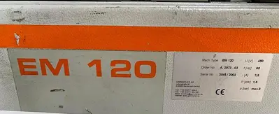 USED 2002 GAMMERLER RS114 (4) KNIFE TRIMMER
