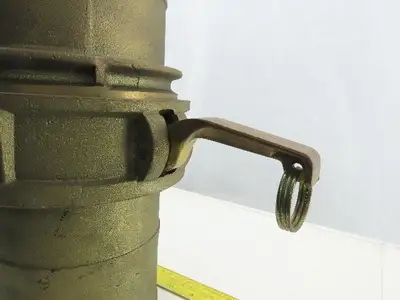 6C Type C  Brass 6" Camlock Coupling Fitting Male And Female Set