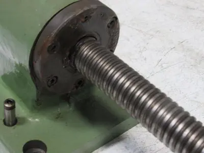 Soldick Model FS-4F Axis CNC 28-3/4" Ballscrew Assembly Screw & Nut