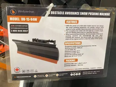 WOLVERINE Skid Steer Dozer Blade 2025