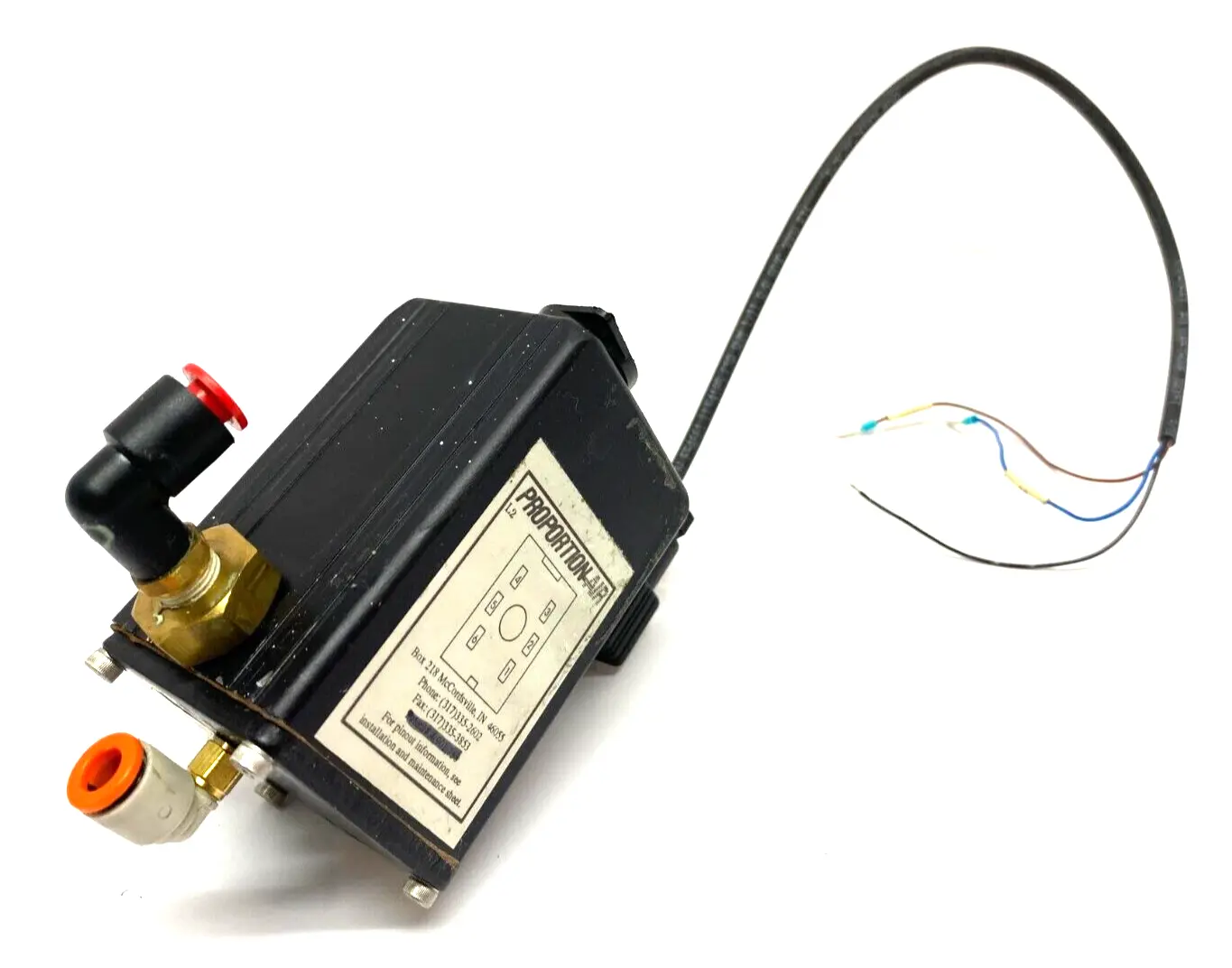 Used Proportion Air Electronic Pressure Control Valve Valves/Fittings Michigan US | Maverick Industrial Sales #1456577