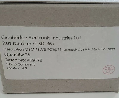 NEW Cambridge Electronic C-SD-367