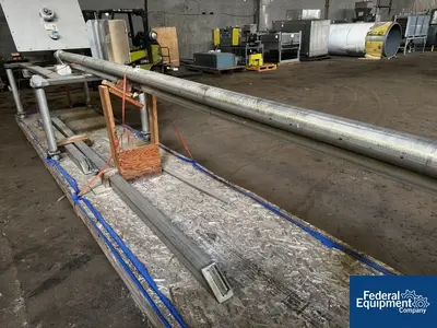USED S. Howes 4" S Howes Inclined Screw Conveyor, S/S, Model 4C24