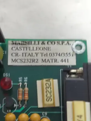 Used MARSILLI MCS232R2 Miscellaneous Equipment (Electrical & Power) Ohio US | Surplus Asset Holdings #1364063