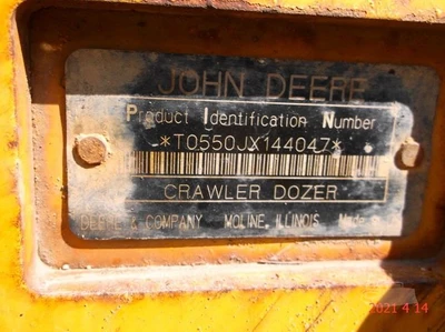Used 2007 DEERE 550J LT Crawler Dozers New York US | Beck Equipment #1509287