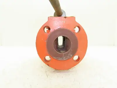 Xomox Tufline 9RB710L1 2" Flanged Sleeve Plug Valve PFA Lined 200psi