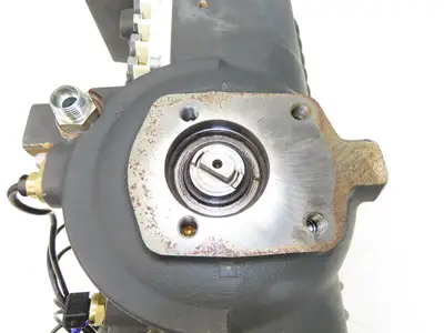 Linde AK20E-02 Forklift Dual-Wheel & Motor Front Axle Assembly Off E20C