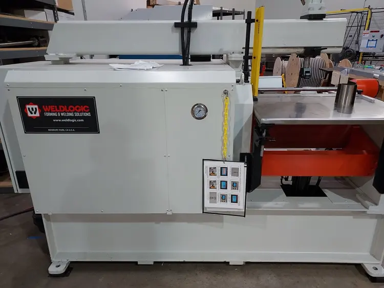 Used 2018 WELDLOGIC 2R-2435-020-1.2-10 Plate Bending Rolls including Pinch Illinois US | Revelation Machinery #404091