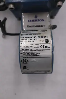ROSEMOUNT 8732EMT1A1M4  MAGNETIC FLOWMETER TRANSMITTER WITH FLOWTUBE STOCK H1922