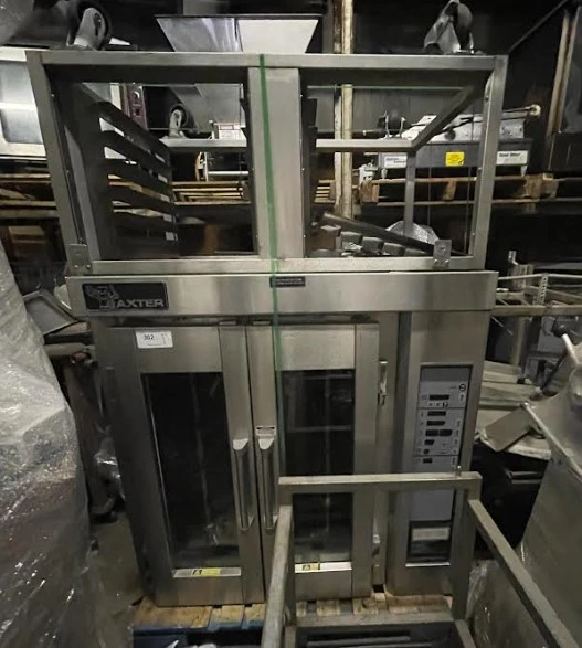 8-0118 Baxter OV300G Natural Gas Rotating Mini Rack Convection Oven