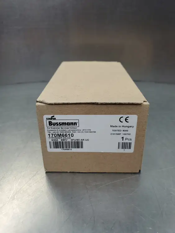 Used Cooper Bussmann 170M6610 Fuses | Palmetto Automation #1153613