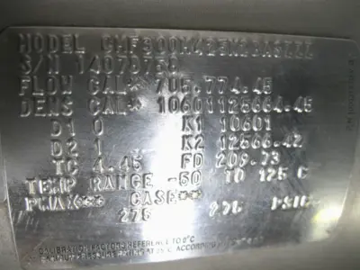 USED Micro Motion CMF300 M425N2BASZZZ