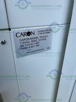 USED CARON 7410-5-1 CO2 DUAL STACKED LABORATORY INCUBATOR 45°C, 115V